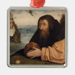 The Temptation of St. Anthony 2 Metal Tree Decoration