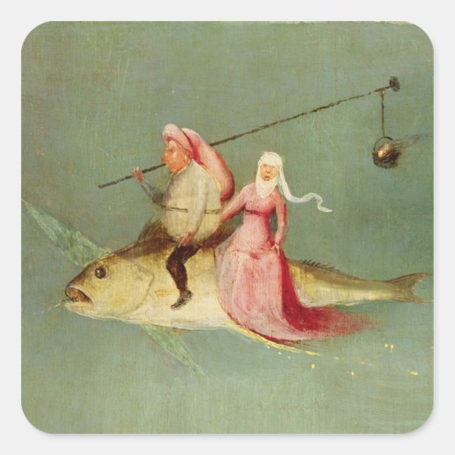 The Temptation of St. Anthony 2 Square Sticker (Front)