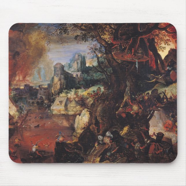 The Temptation of St. Anthony 3 Mouse Mat (Front)