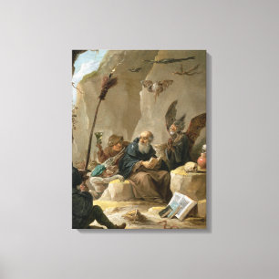 The Temptation of St. Anthony Canvas Print