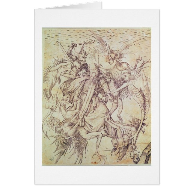 The Temptation of St. Anthony (engraving) (Front)