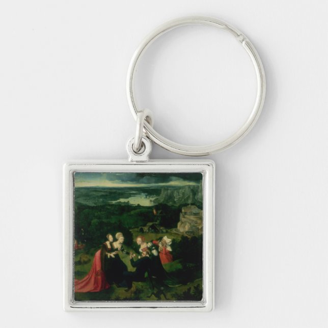 The Temptation of St. Anthony Key Ring (Front)