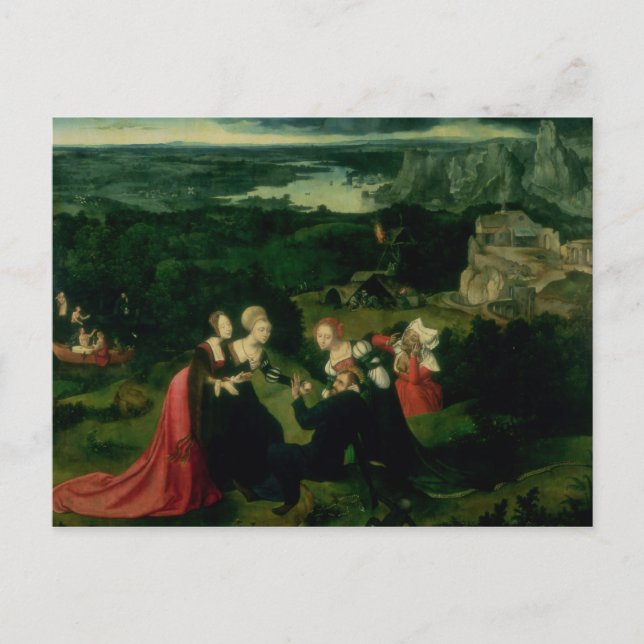 The Temptation of St. Anthony Postcard (Front)