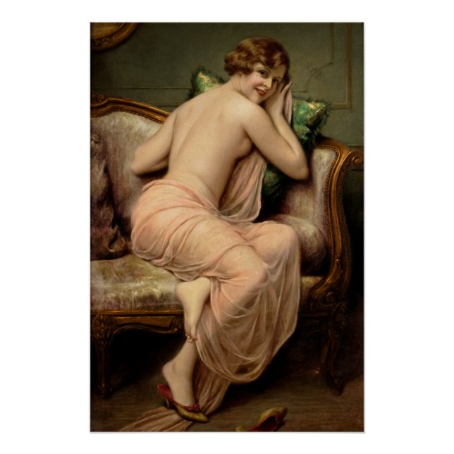 The Temptress by Francois Martin-Kavel Poster (Front)