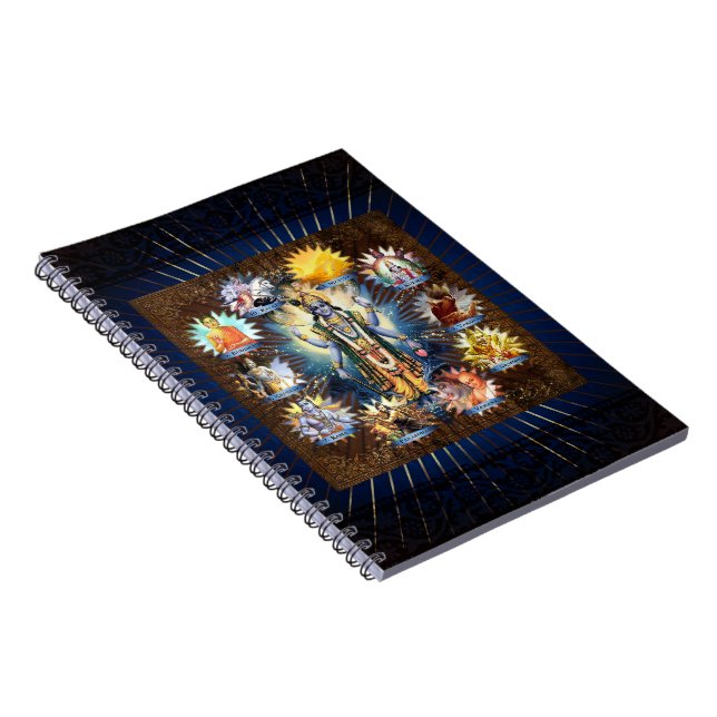 The Ten Avatars Of Vishnu - Notebook (Right Side)