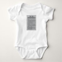 The Ten Commandments Bible Unisex