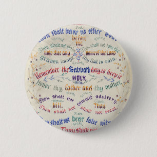 The Ten Commandments button