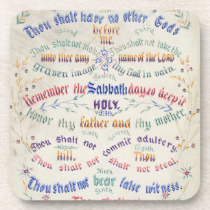 The Ten Commandments Coaster