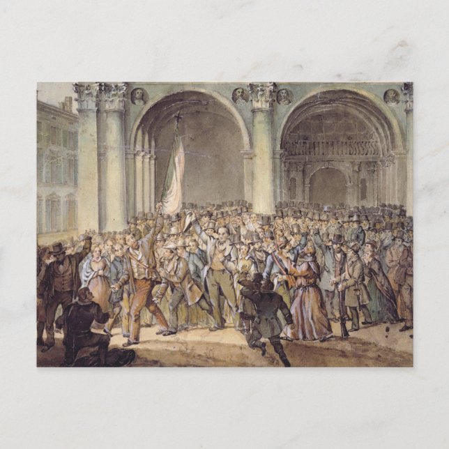 The Ten days of Brescia, after 1849 Postcard (Front)