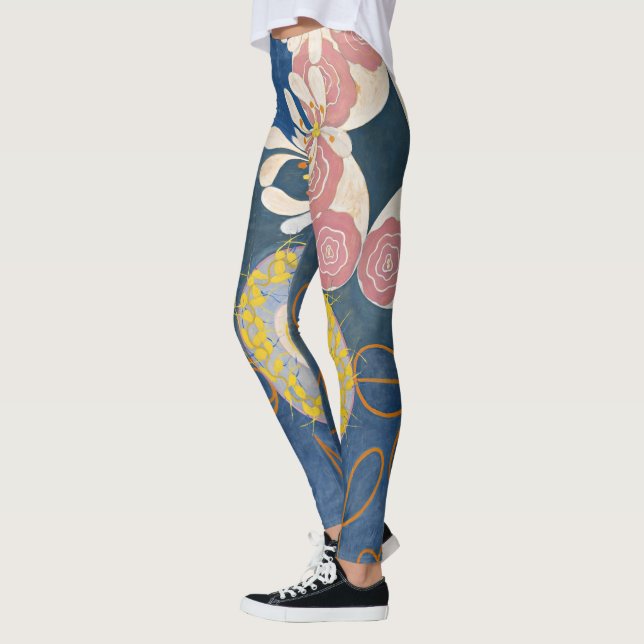 The Ten Largest, Group IV, No.1 by Hilma af Klint Leggings (Left)