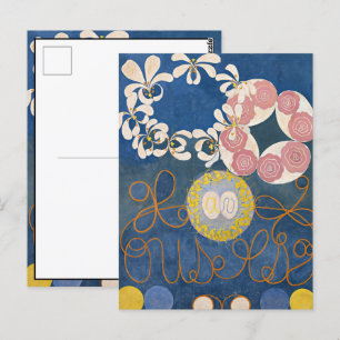 The Ten Largest, Group IV, No.1 by Hilma af Klint Postcard