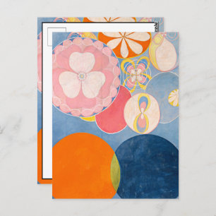 The Ten Largest, Group IV, No.2 by Hilma af Klint Postcard