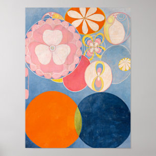The Ten Largest, Group IV, No.2 by Hilma af Klint Poster