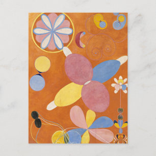The Ten Largest, Group IV, No.3 by Hilma af Klint Postcard