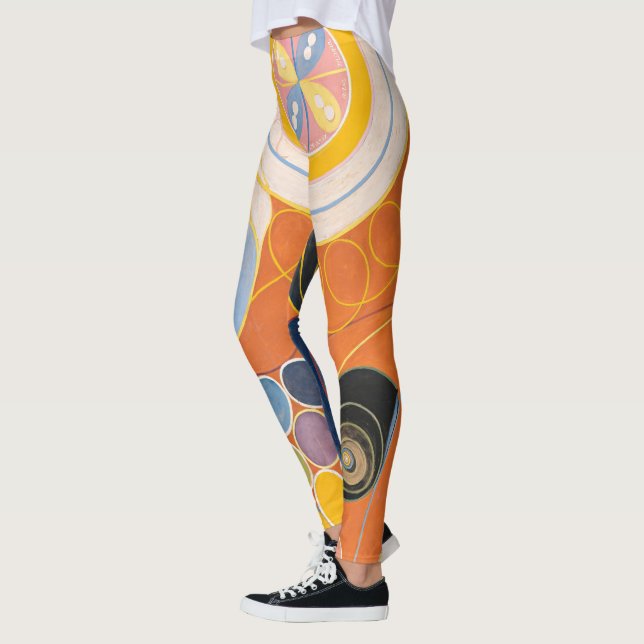 The Ten Largest, Group IV, No.4 by Hilma af Klint Leggings (Left)