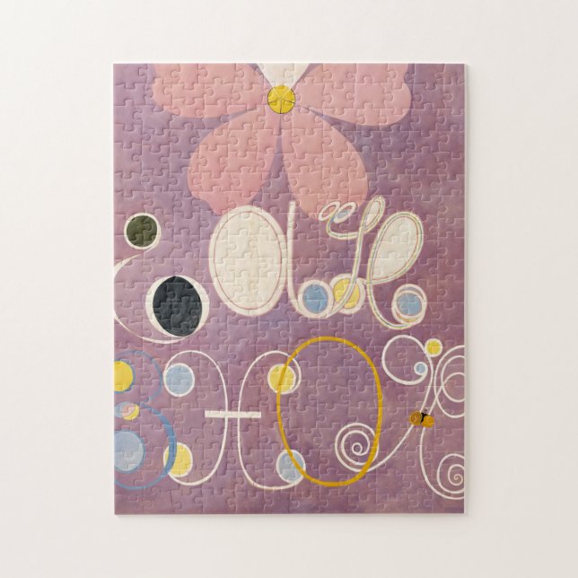 The Ten Largest, Group IV, No.5 by Hilma af Klint Jigsaw Puzzle (Vertical)