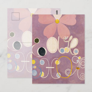 The Ten Largest, Group IV, No.5 by Hilma af Klint Postcard