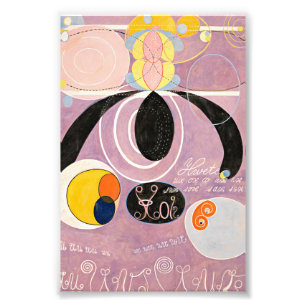 The Ten Largest, Group IV, No.6 by Hilma af Klint Photo Print