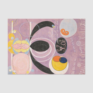 The Ten Largest, Group IV, No.6 by Hilma af Klint Tissue Paper