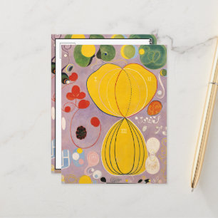 The Ten Largest, Group IV, No.7 by Hilma af Klint Postcard