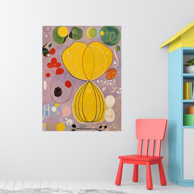 The Ten Largest, Group IV, No.7 by Hilma af Klint Poster (Nursery 1)