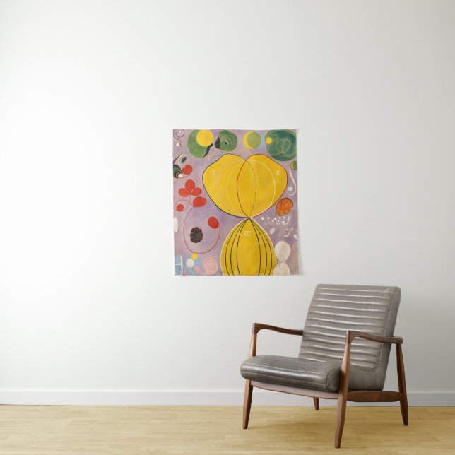 The Ten Largest, Group IV, No.7 by Hilma af Klint Tapestry (In Situ)