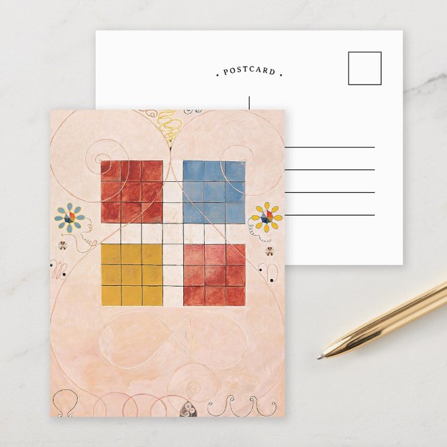 The Ten Largest No. 10 | Hilma af Klint Postcard (Creator Uploaded)