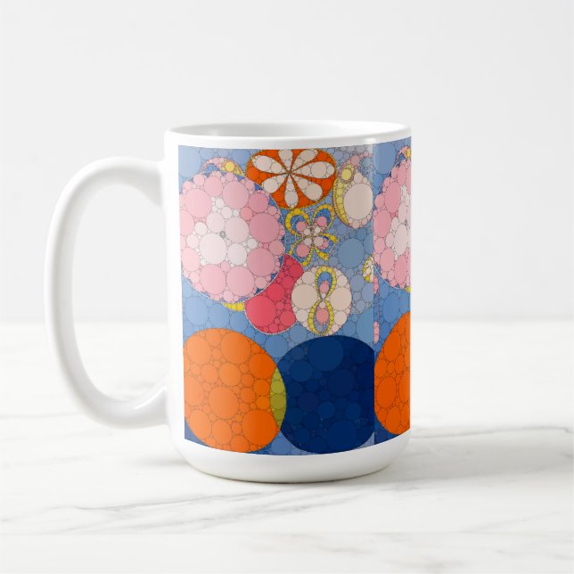 The Ten Largest, No.2, Dots, After Hilma af Klint Coffee Mug (Left)