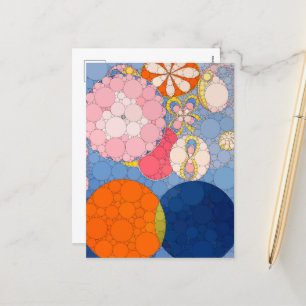 The Ten Largest, No.2, Dots, After Hilma af Klint Holiday Postcard