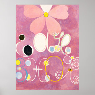 The Ten Largest, No. 5, Adulthood, Hilma af Klint Poster