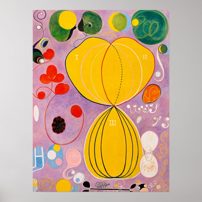 The Ten Largest, No. 7, Adulthood by Hilma af Klin Poster (Front)