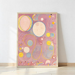 The Ten Largest No. 8 Adulthood, Hilma af Klint Poster