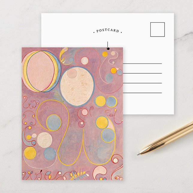 The Ten Largest No. 8 | Hilma af Klint Postcard (Creator Uploaded)