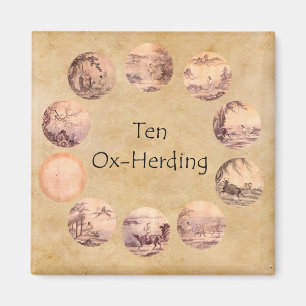 The Ten Oxherding Pictures Magnet