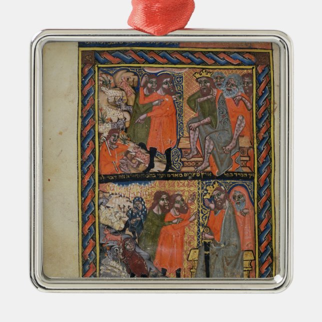 The Ten Plagues of Egypt TtoB Metal Tree Decoration (Front)