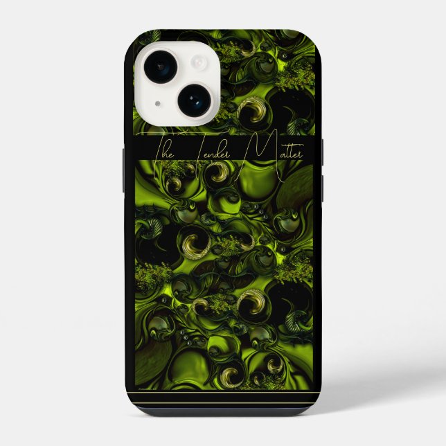 "The Tender Matter", Apple iPhone 14 Case (Back)