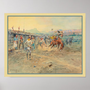 "The Tenderfoot" Old West Cowboy Poster