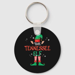 The Tennessee Elf Matching Family Group Christmas Key Ring