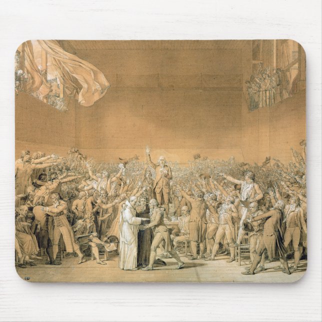 The Tennis Court Oath, 20th June 1789, 1791 2 Mouse Mat (Front)