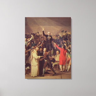 The Tennis Court Oath Canvas Print