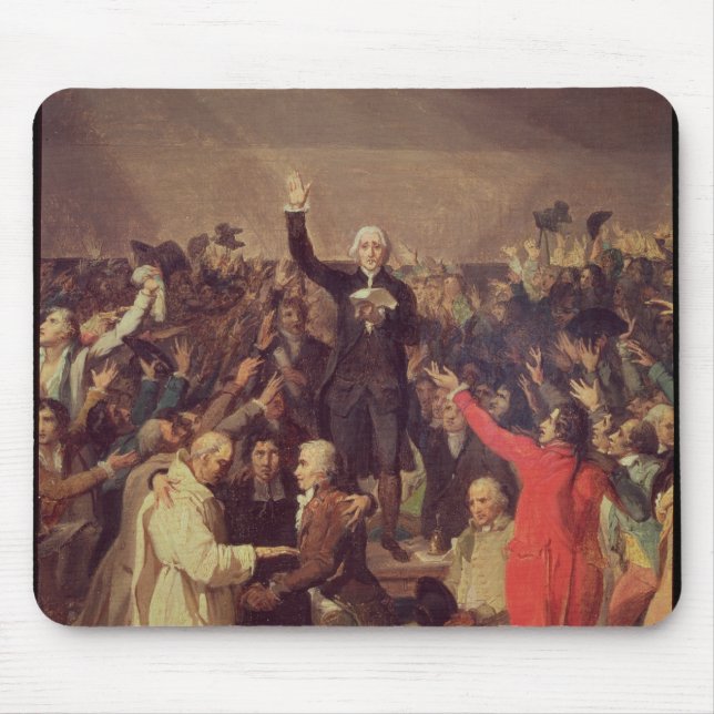The Tennis Court Oath Mouse Mat (Front)
