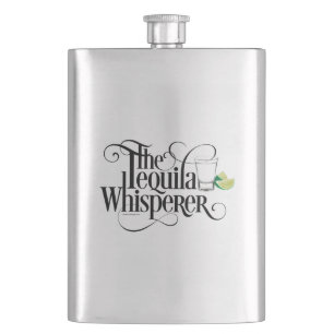 The Tequila Whisperer Flask