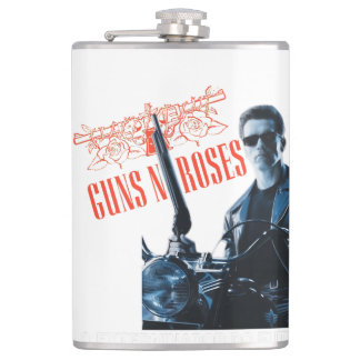 The Terminator  and Guns N' Roses Hip Flask