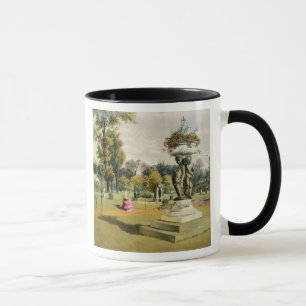 The Terrace Garden, Woburn Abbey (chromolitho) Mug