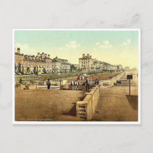 The terrace, Lowestoft, England rare Photochrom Postcard