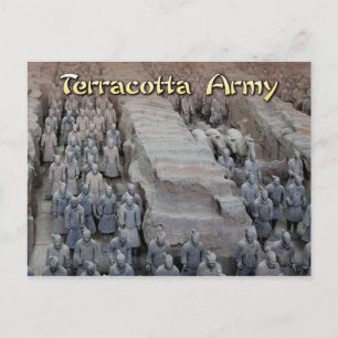 The Terracotta Army of the first Emperor of China Postcard