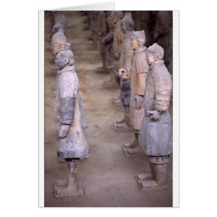 The Terracotta Army Warriors at Xian China