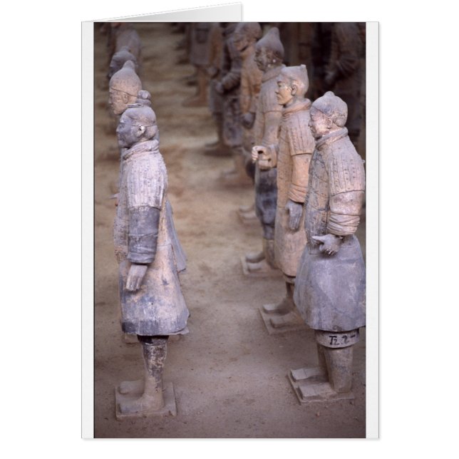 The Terracotta Army Warriors at Xian China (Front)