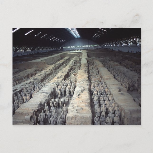 The Terracotta Army, Xian, China, Postcard (Front)