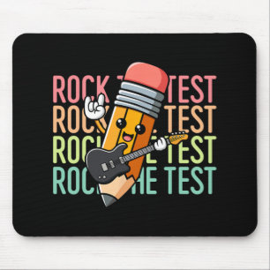 The Test Day Teacher Testing Day Motivational Funn Mouse Mat